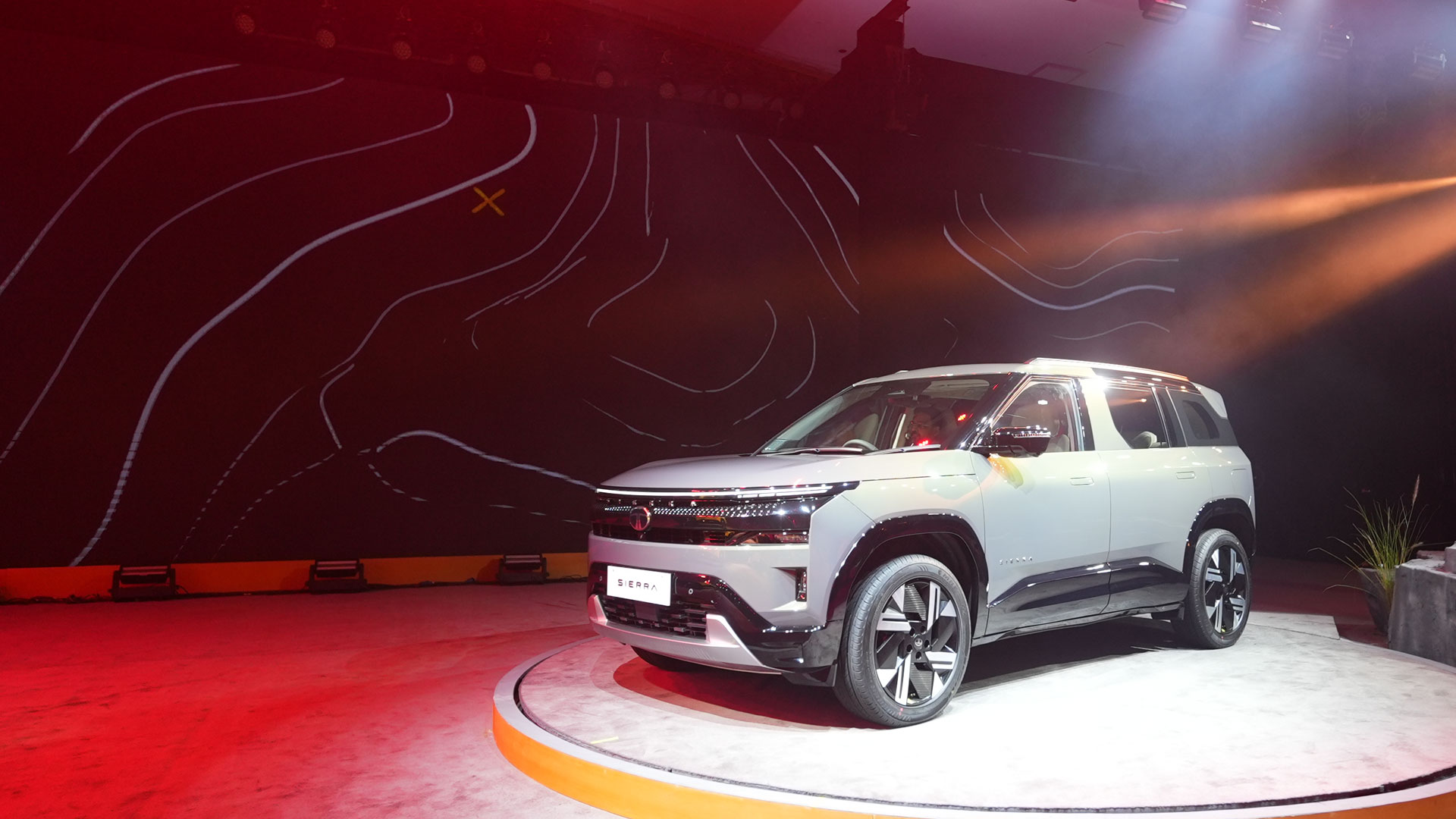 The all-new Sierra photographed at the launch