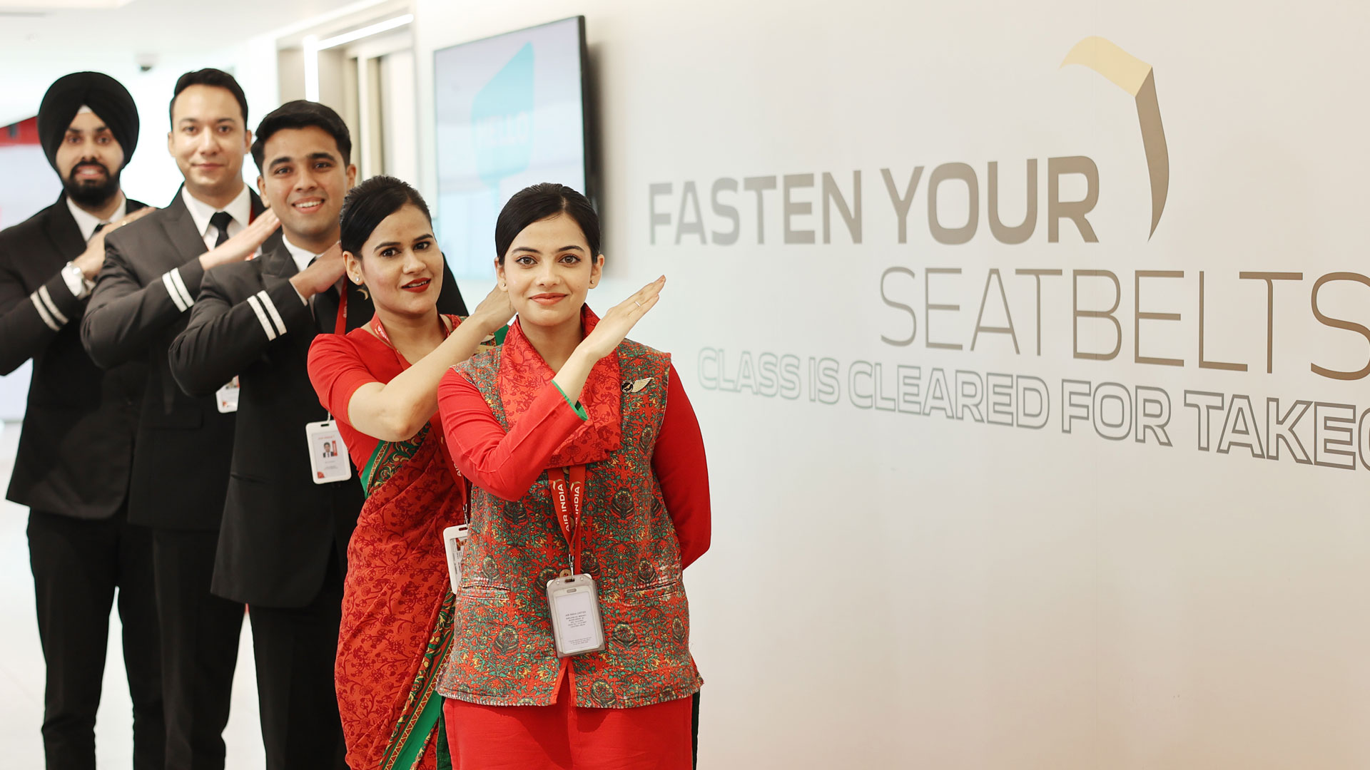 On the Air India Training Academy 