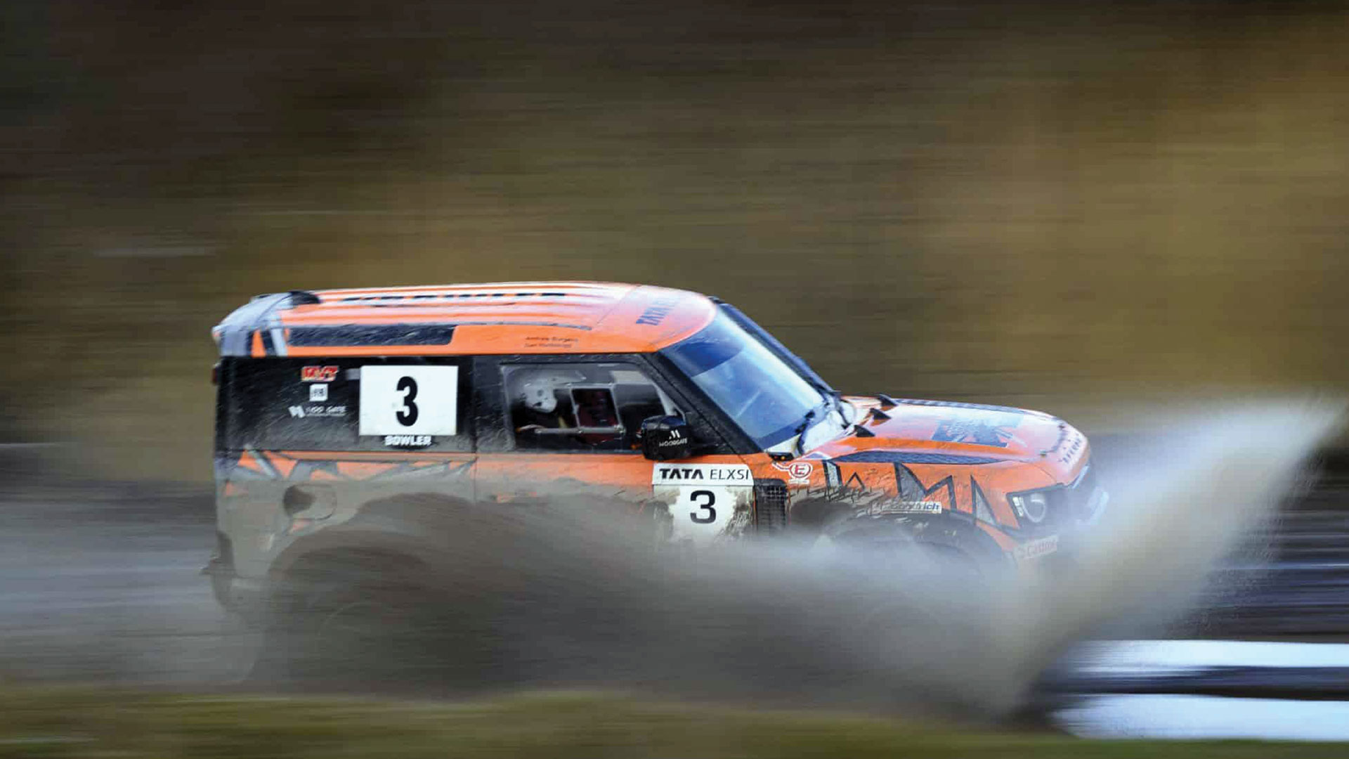 A Tata Elxsi and Land Rover vehicle